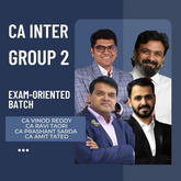CA Inter Group 2 Combo | Exam-Oriented Batch by Vsmart Acadmey | For Jan 26 Exams